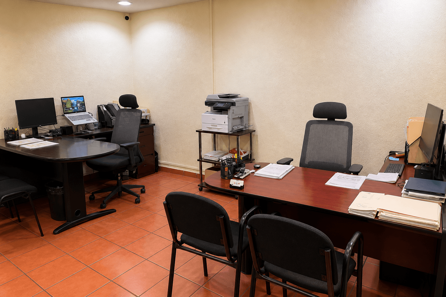 Interior del despacho B&M Abogados en Morelia